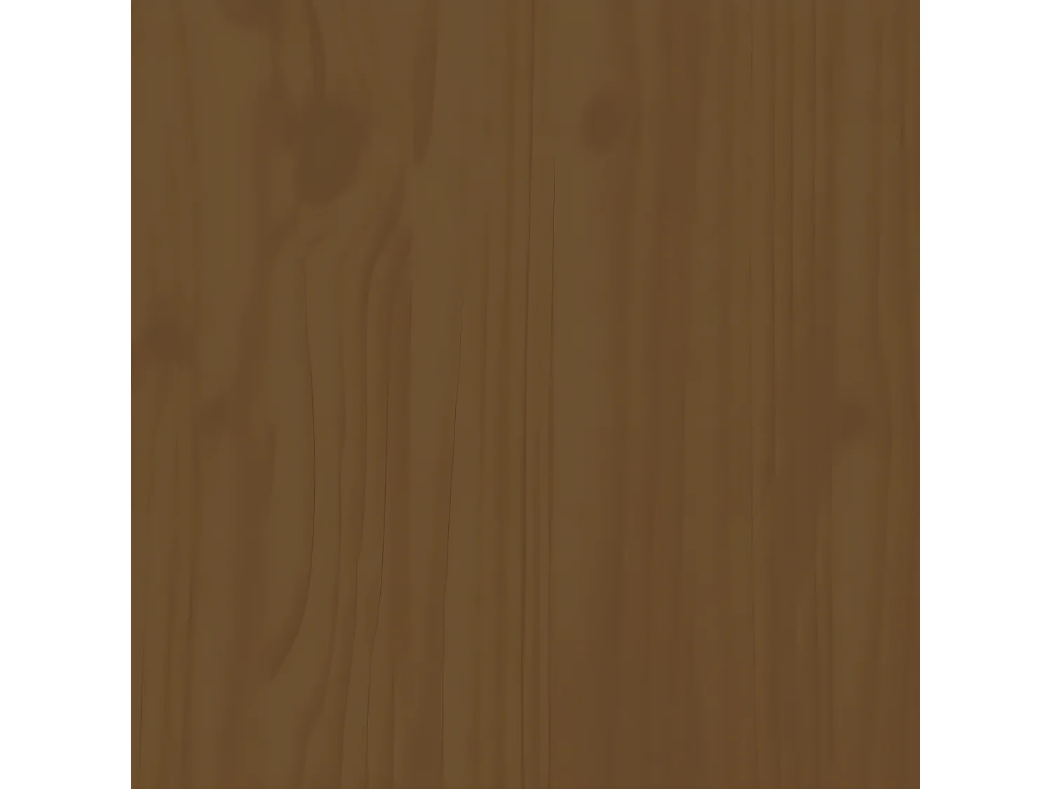 Ensemble à manger de jardin 13 pcs marron miel bois pin massif