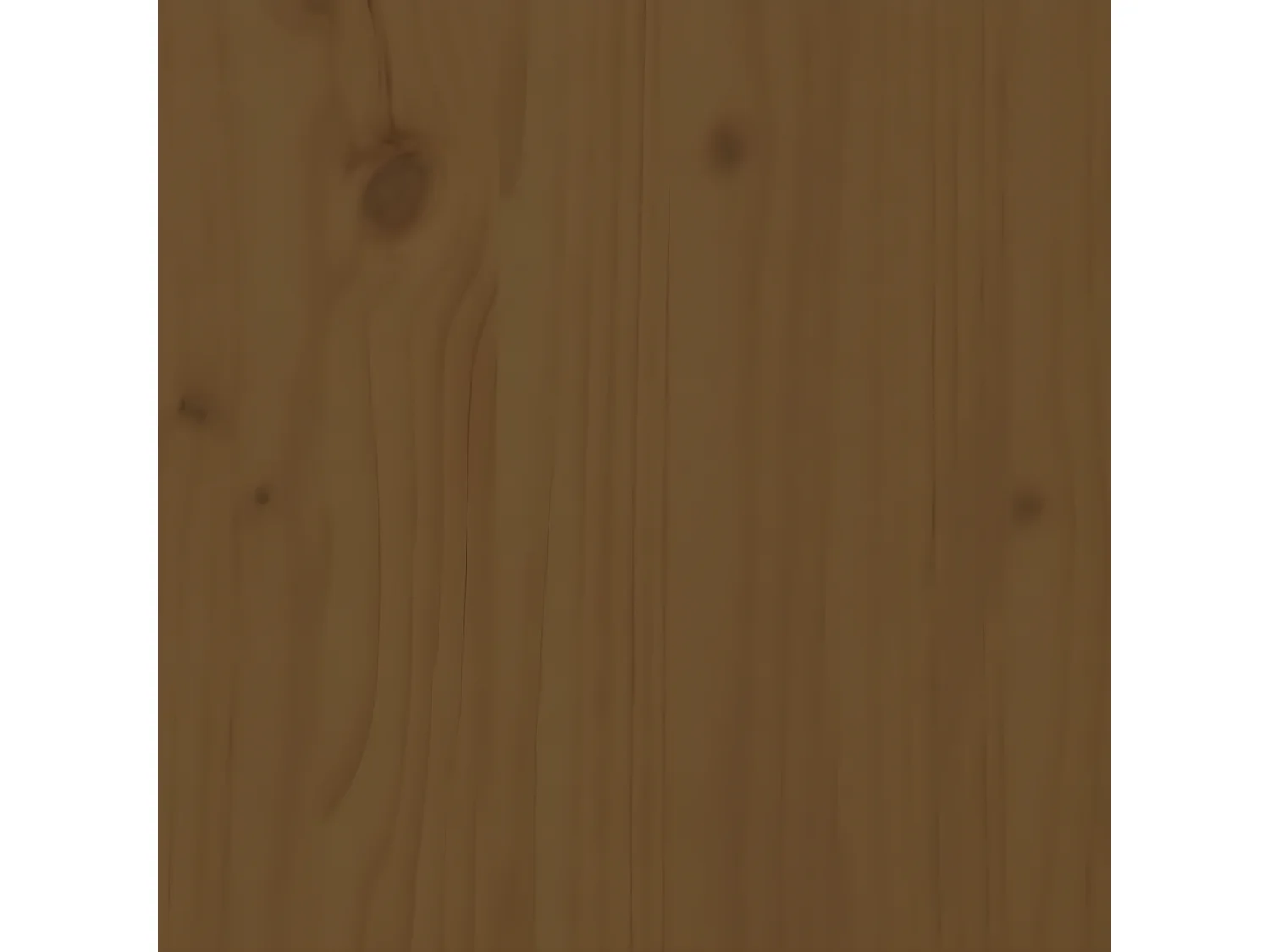 Ensemble à manger de jardin 17 pcs marron miel bois pin massif