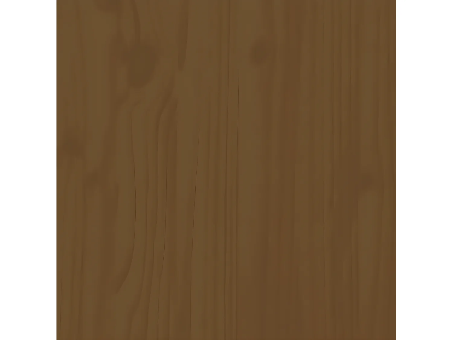 Ensemble de bar de jardin 5 pcs marron miel bois de pin massif