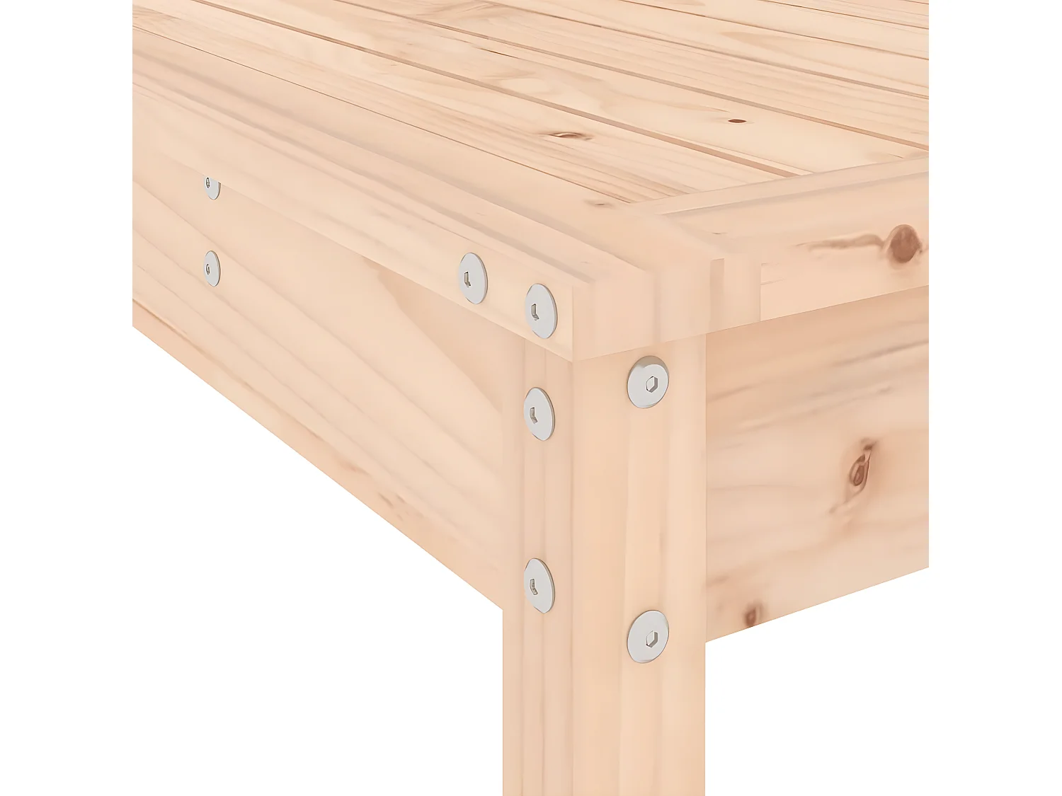 Ensemble de bar de jardin 5 pcs bois de pin massif