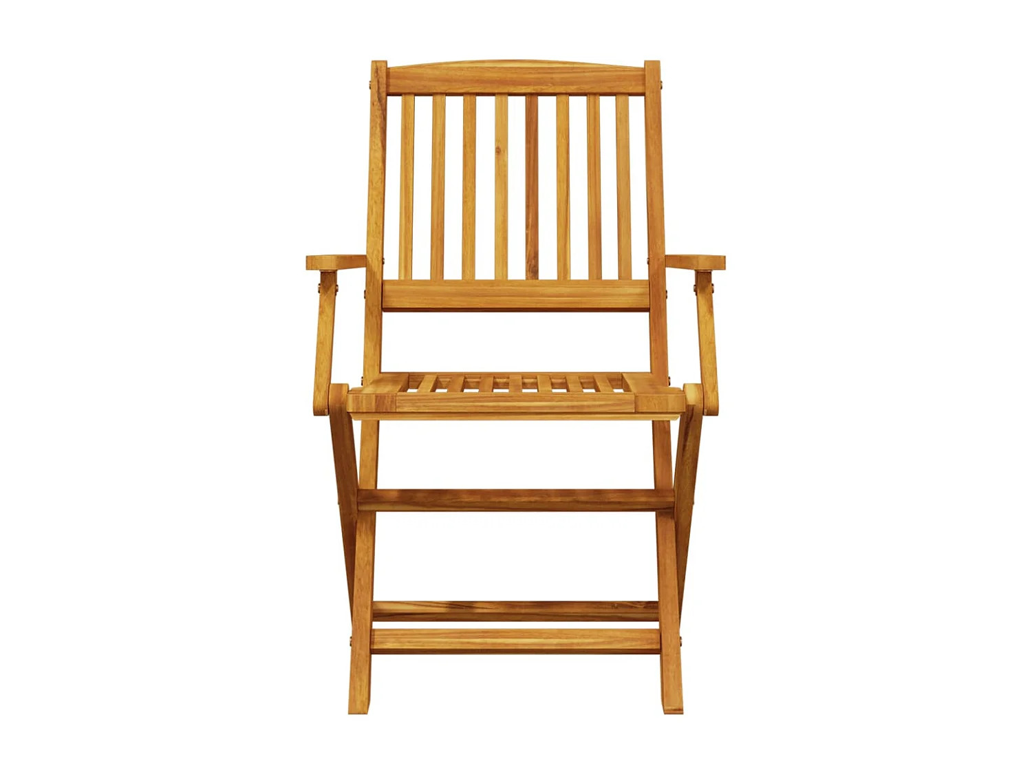 Ensemble à manger de jardin pliable 5 pcs bois massif d’acacia