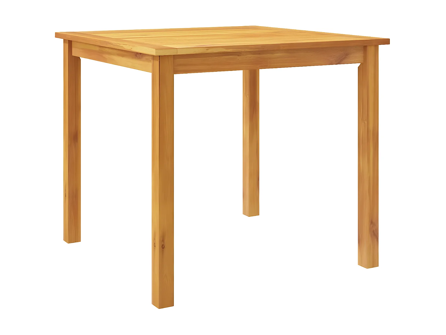 Ensemble à manger de jardin 5 pcs Bois d'acacia solide