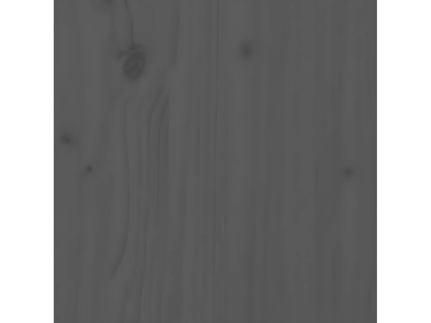 Ensemble de bar de jardin 5 pcs gris bois de pin massif