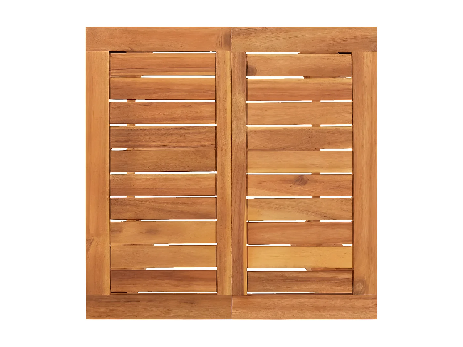 Ensemble de bar de jardin 3 pcs noir bois massif acacia rotin