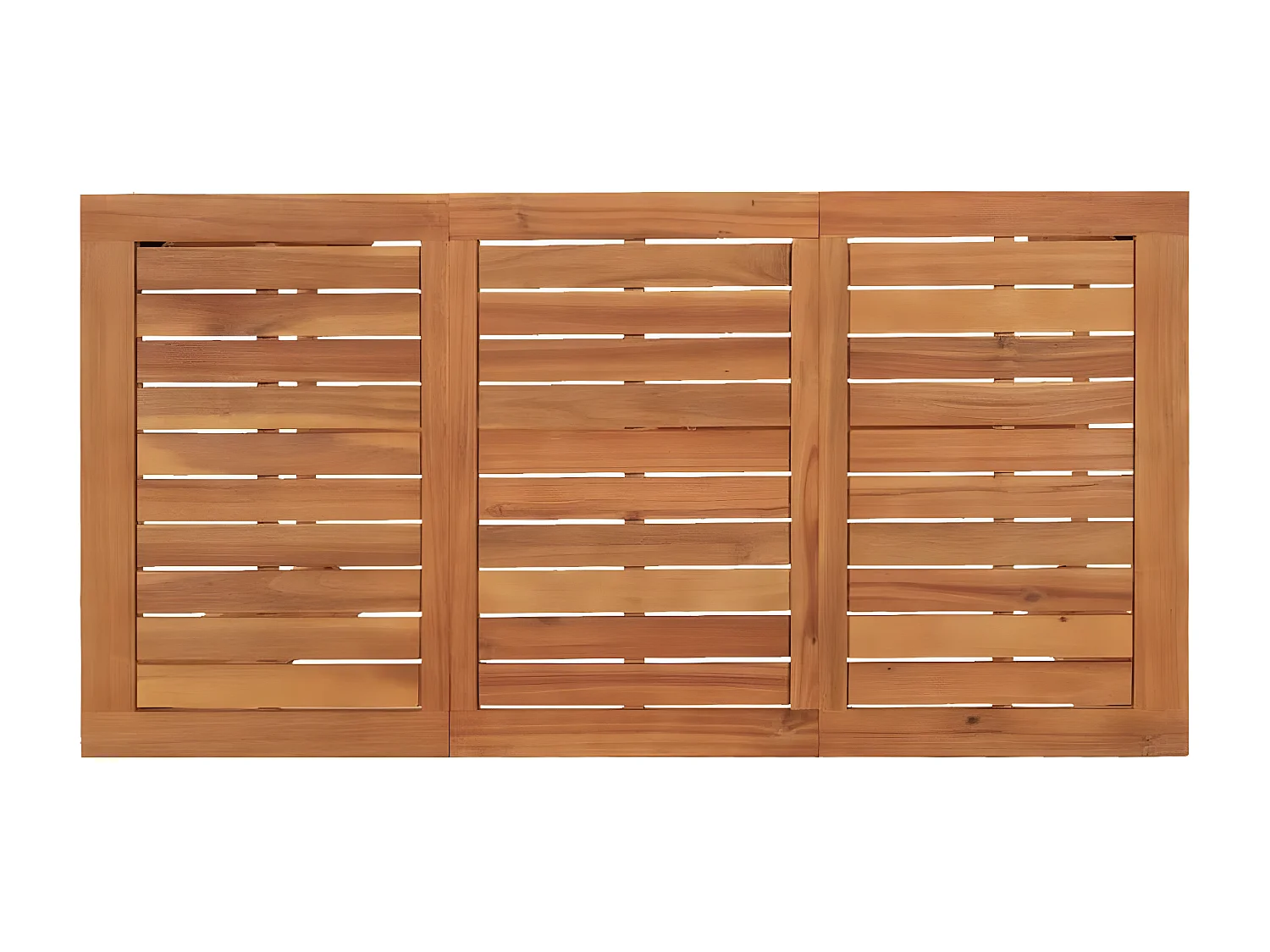 Ensemble de bar de jardin 7 pcs gris bois massif acacia rotin