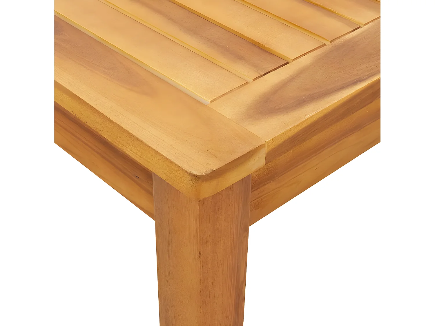 Ensemble à manger de jardin 3 pcs Bois d'acacia solide