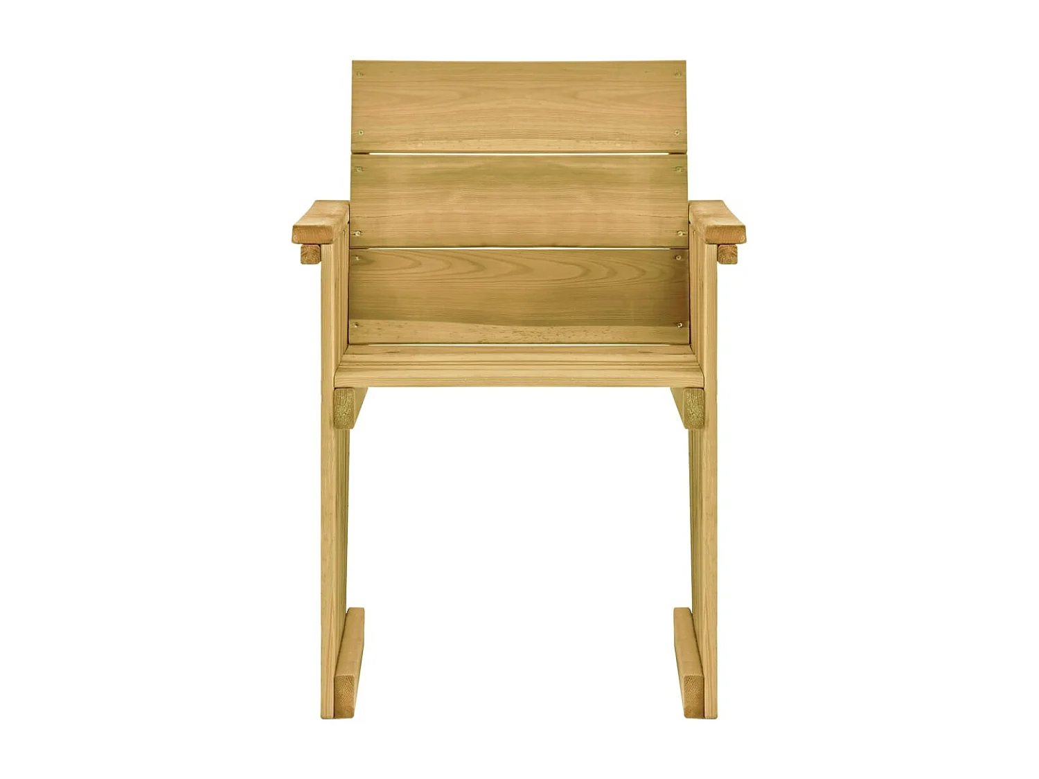 Mobilier à dîner de jardin 7 pcs avec coussins Pin imprégné 4