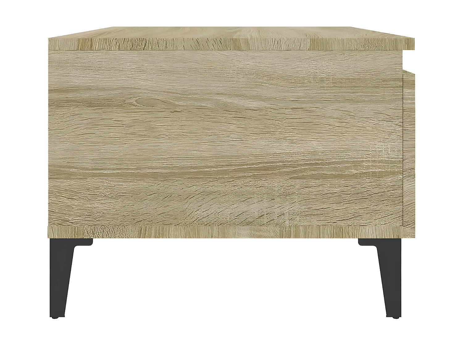 Tables d'appoint 2 pcs Chêne sonoma 50x46x35 Bois ingénierie