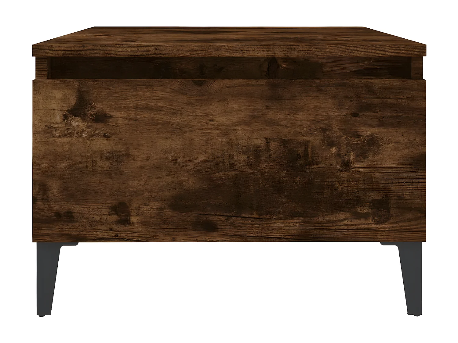 Tables d'appoint 2 pcs Chêne fumé 50x46x35 Bois ingénierie