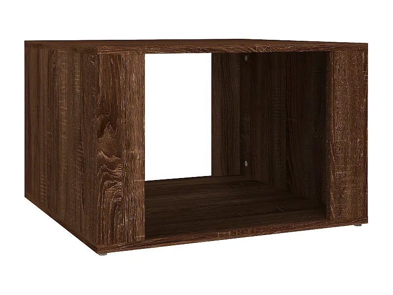 Table de chevet Chêne marron 57x55x36 Bois d'ingénierie