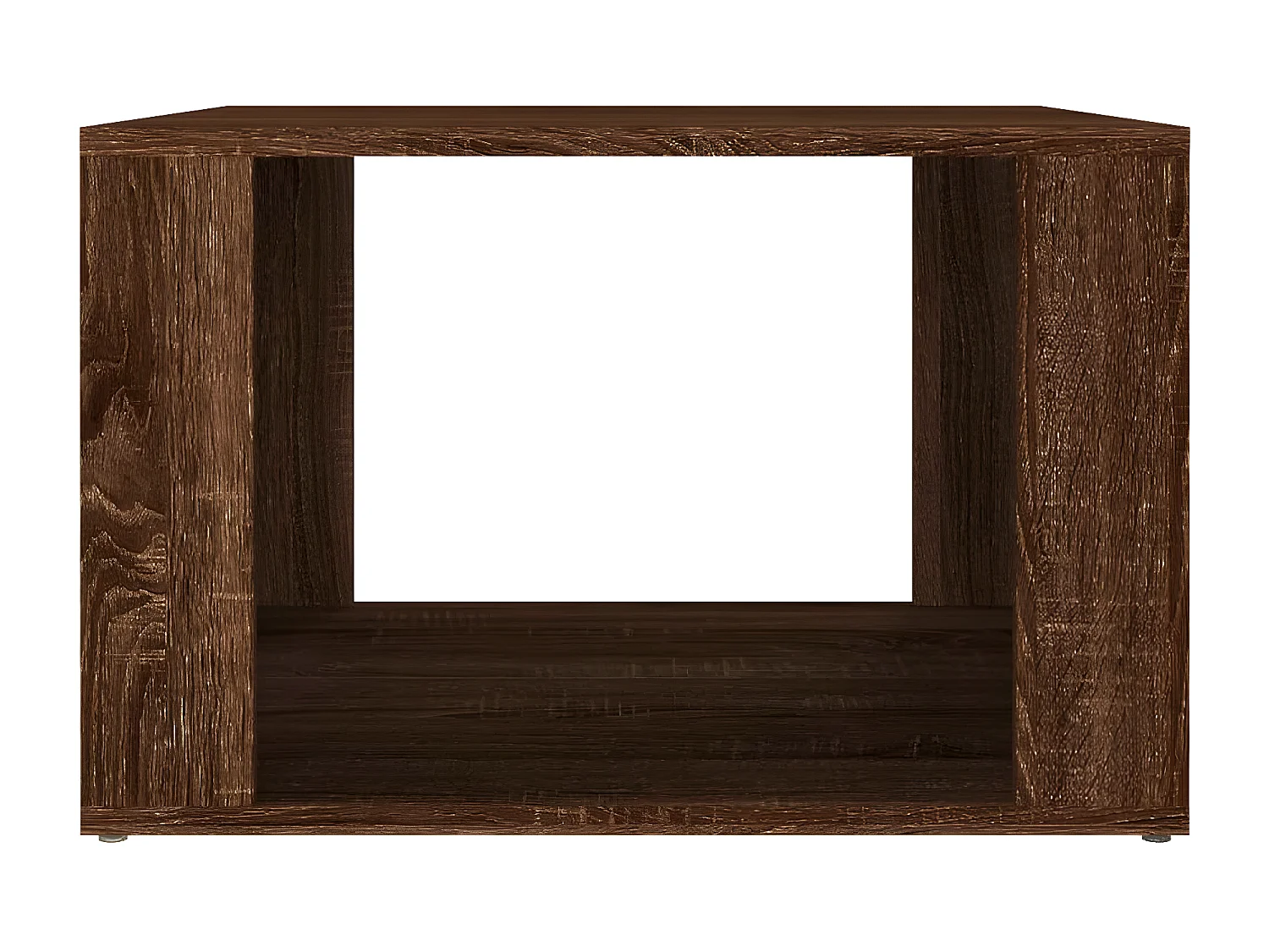Table de chevet Chêne marron 57x55x36 Bois d'ingénierie