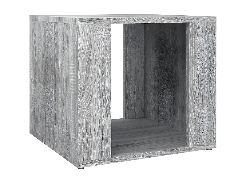 Table de chevet Sonoma gris 41x40x36 Bois d'ingénierie