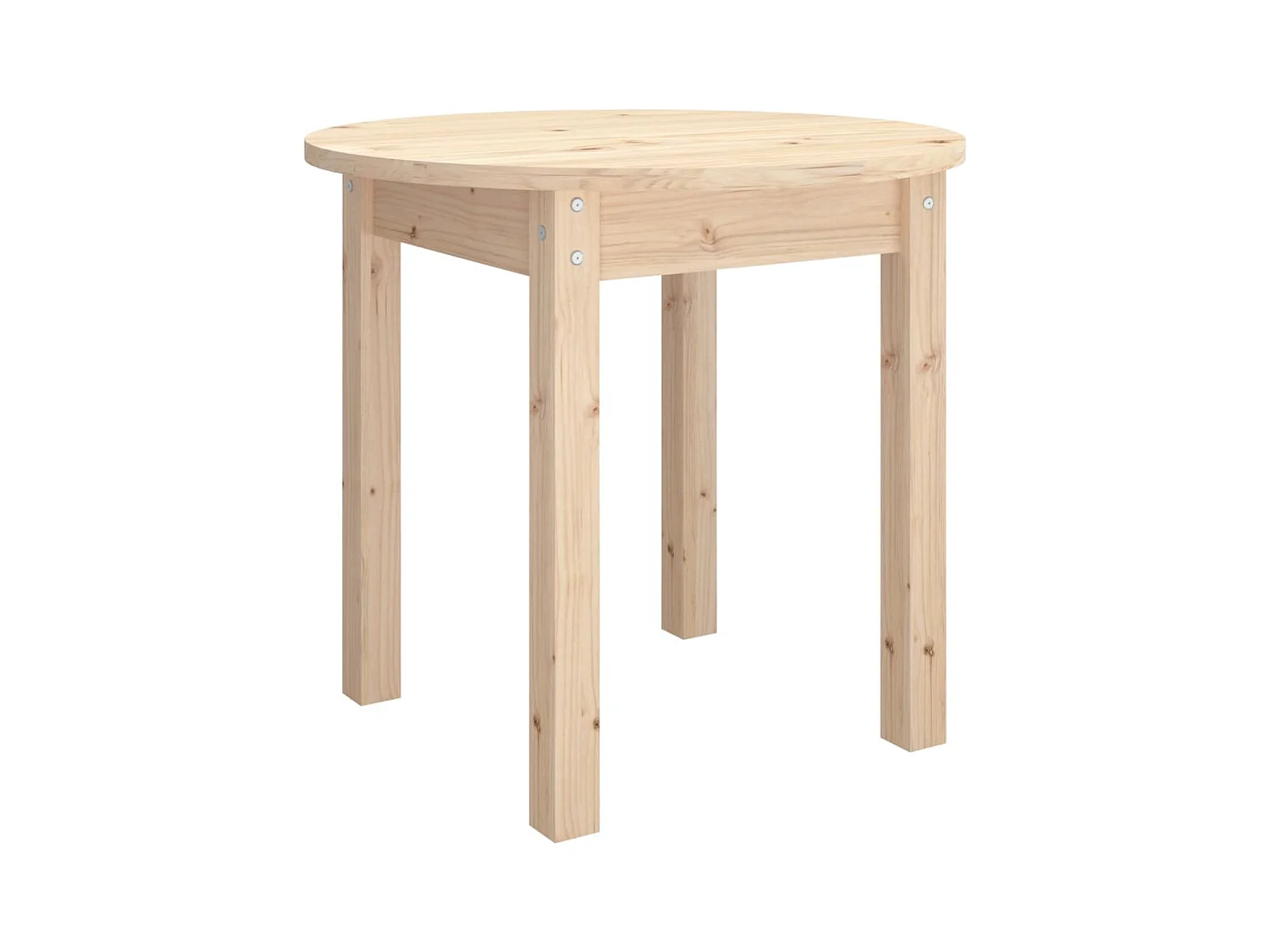 Salontafel Ø 45x40 cm massief grenenhout