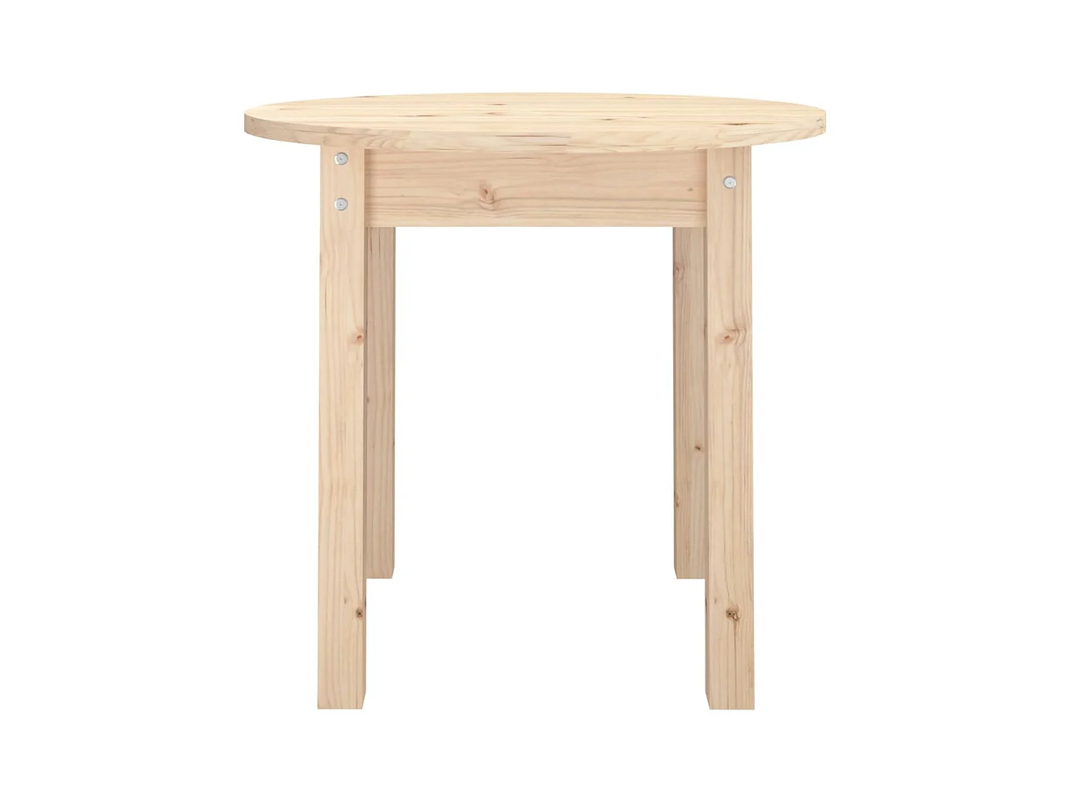 Salontafel Ø 45x40 cm massief grenenhout