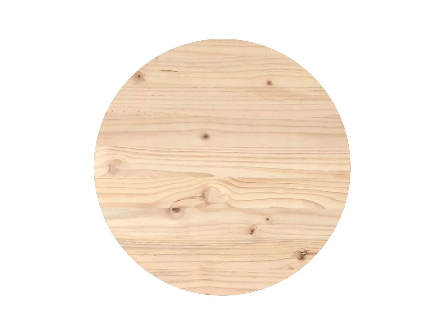 Salontafel Ø 45x40 cm massief grenenhout