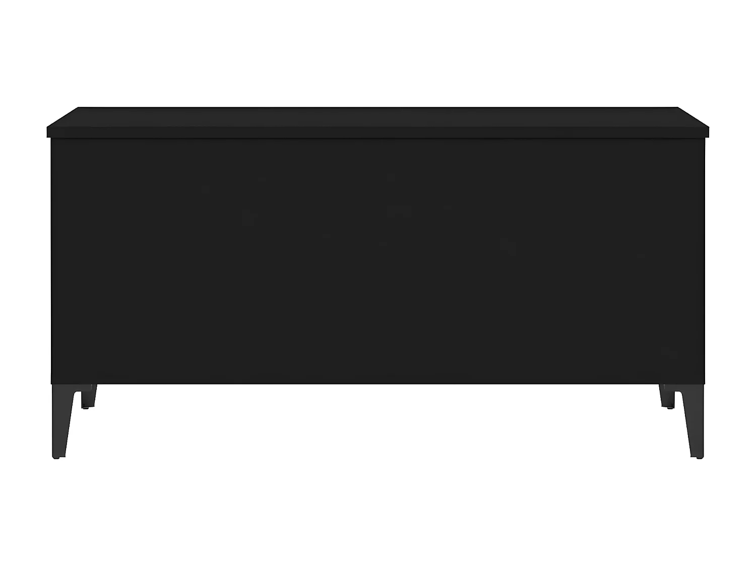 Table basse Noir 90x44,5x45 Bois d'ingénierie