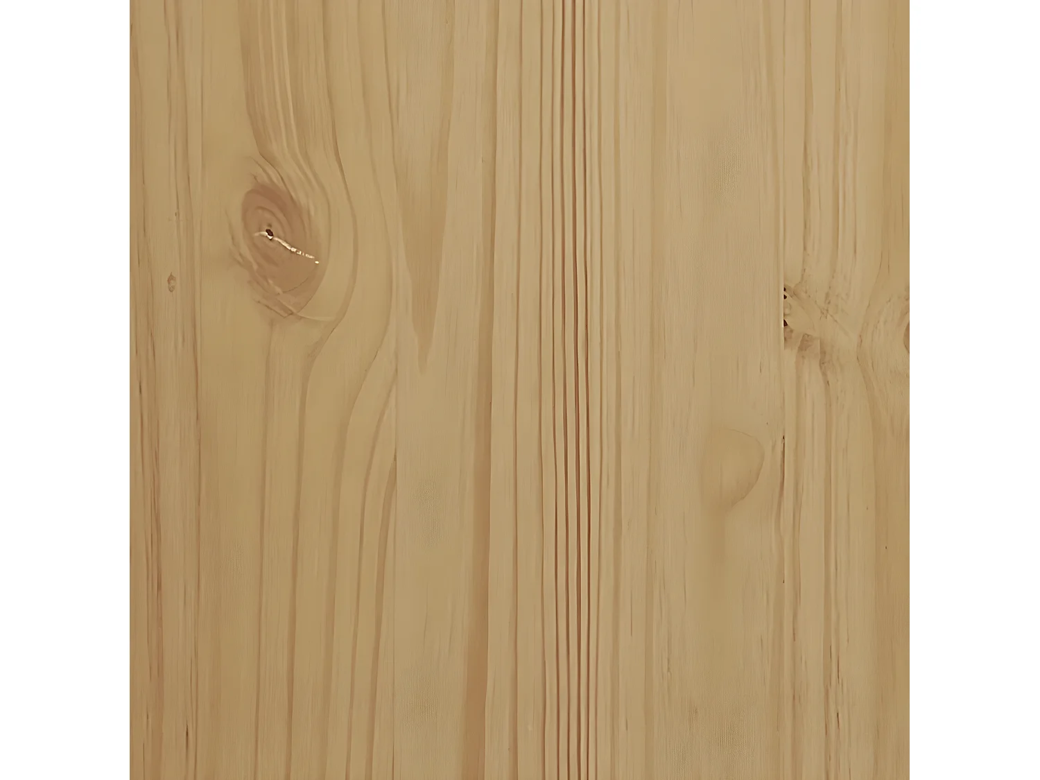 Table basse FLORO cire marron 99x55,5x45 bois massif de pin