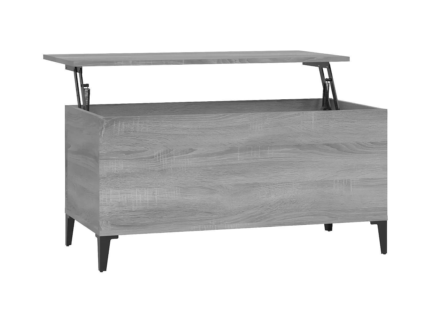 Table basse Sonoma gris 90x44,5x45 Bois d'ingénierie
