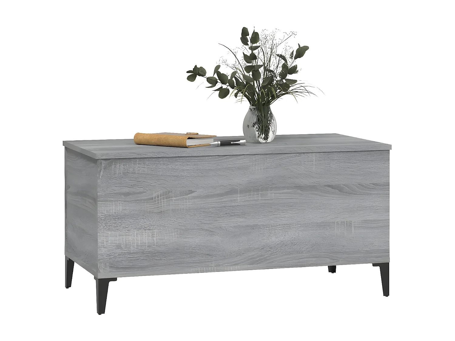 Table basse Sonoma gris 90x44,5x45 Bois d'ingénierie