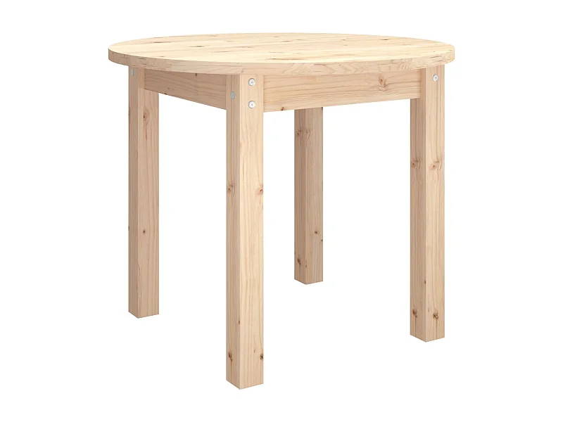 Table basse Ø 55x45 Bois massif de pin