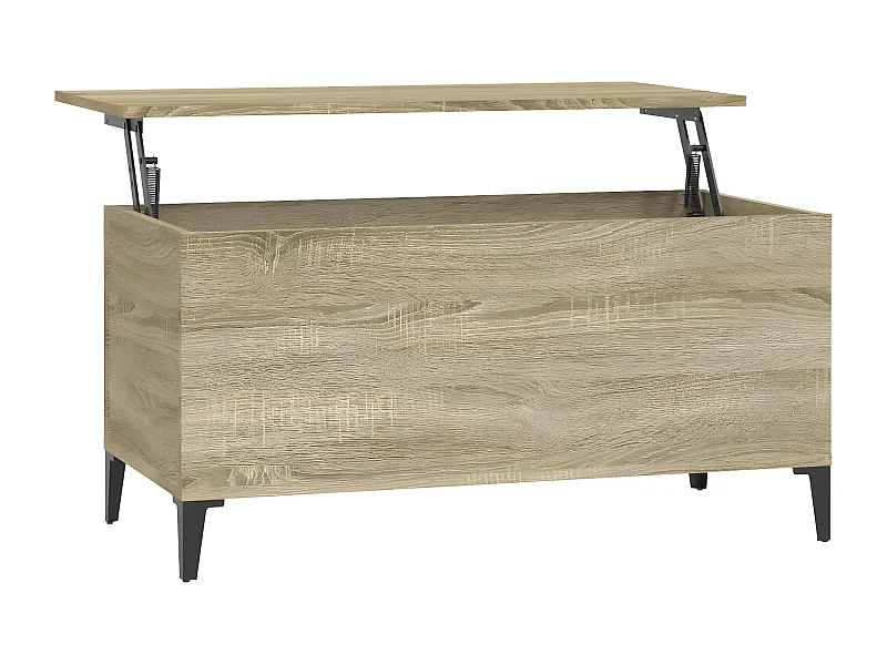Table basse Chêne sonoma 90x44,5x45 Bois d'ingénierie