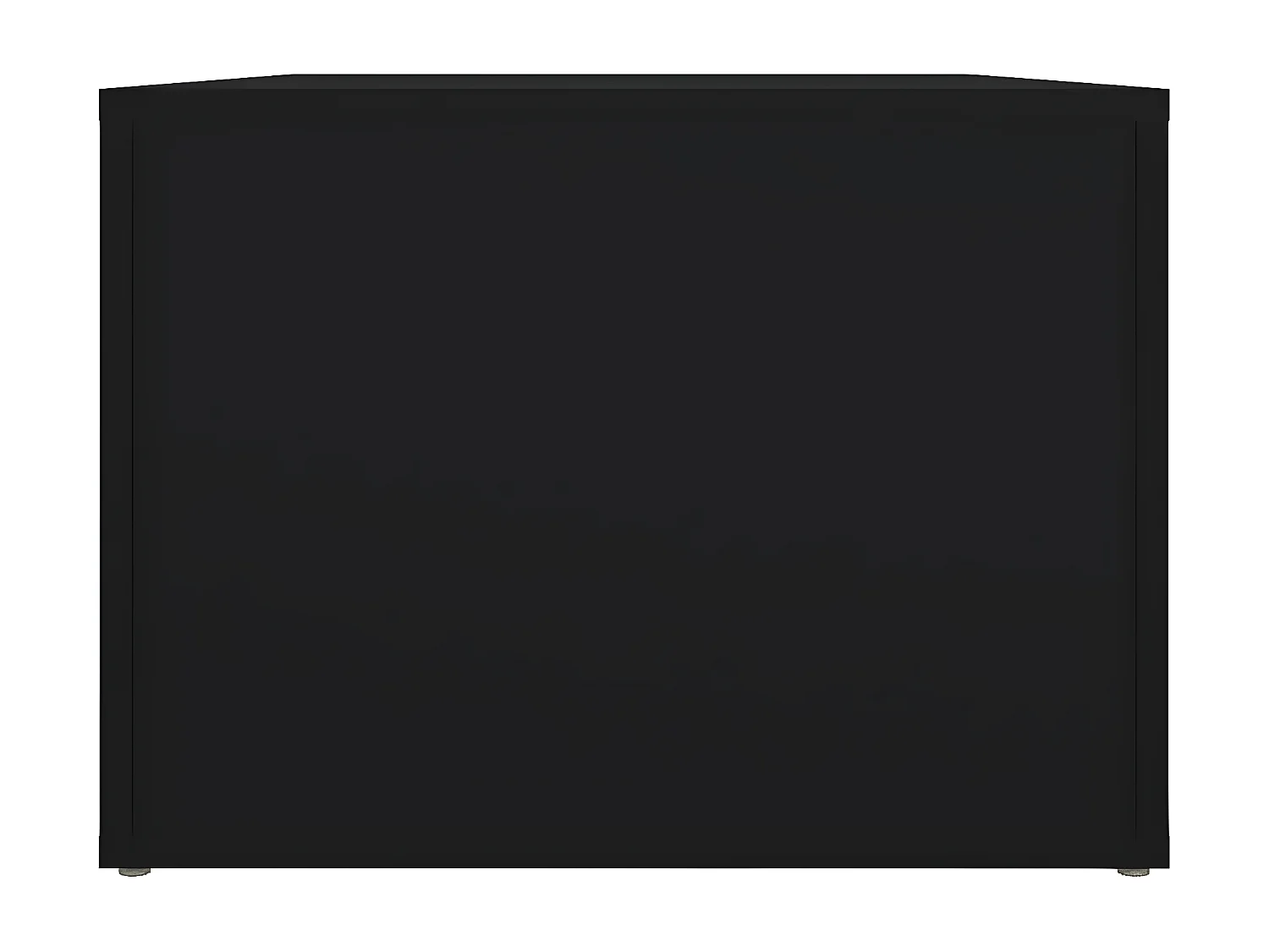 Table basse Noir 80x50x36 Bois d'ingénierie