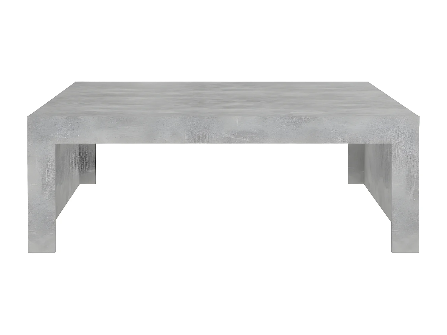 Table basse Gris béton 100x100x35 2