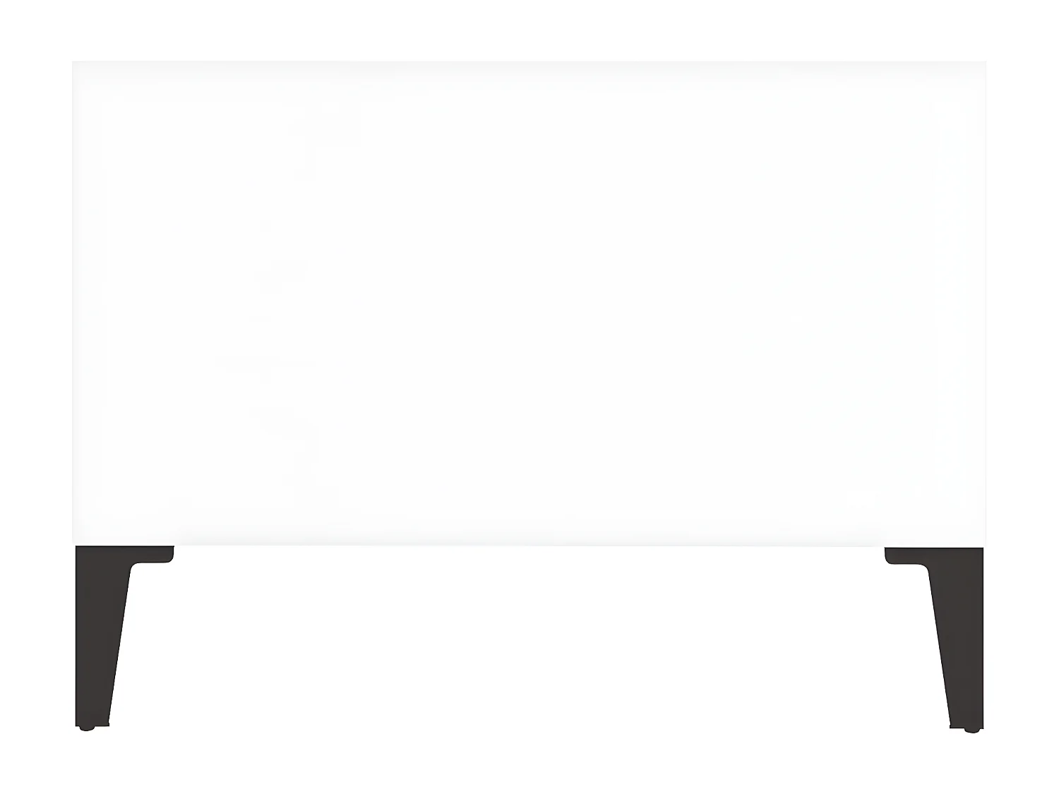 Table basse Blanc 90x50x36,5 Bois d'ingénierie