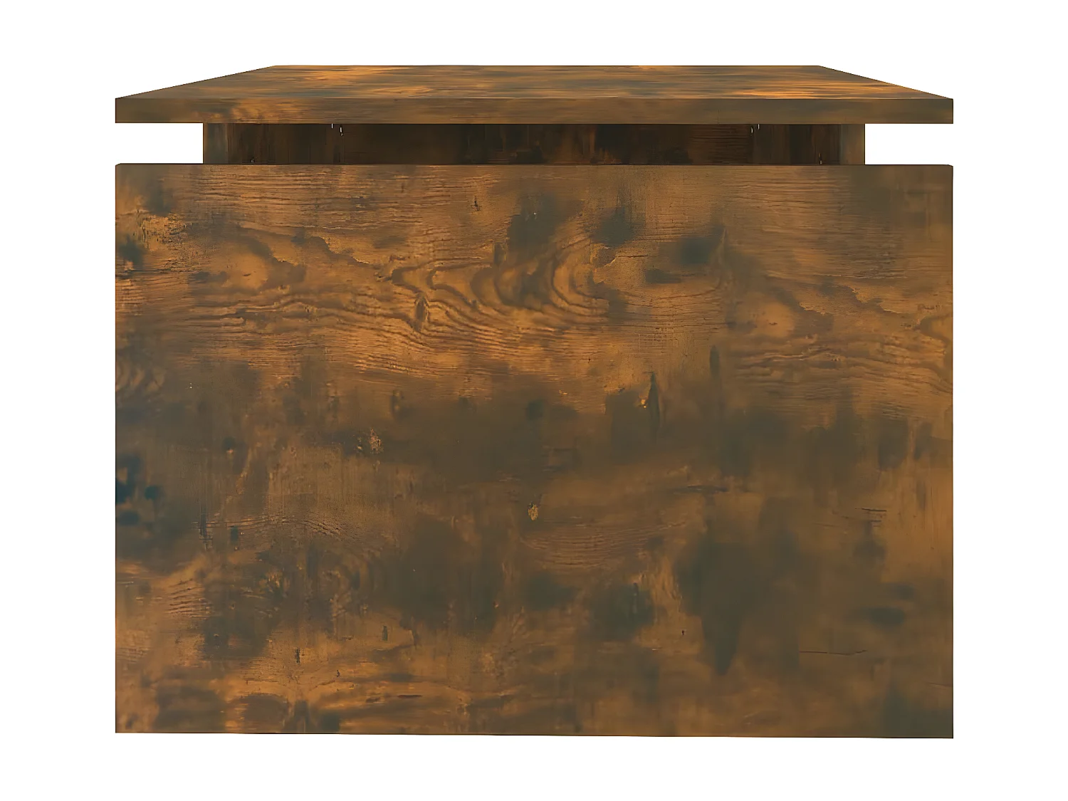 Table basse Chêne fumé 68x50x38 Bois d'ingénierie