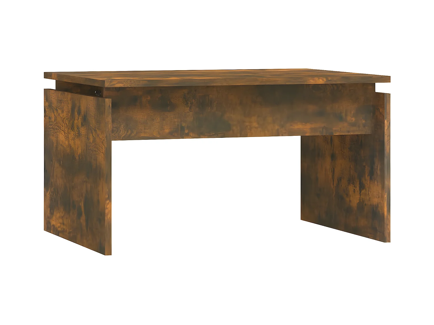 Table basse Chêne fumé 68x50x38 Bois d'ingénierie