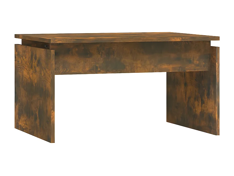 Table basse Chêne fumé 68x50x38 Bois d'ingénierie