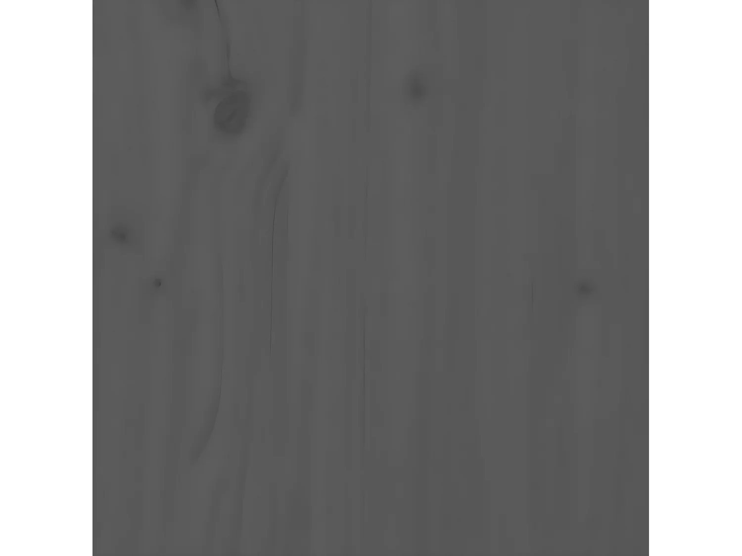 Table basse Gris Ø 40x60 Bois massif de pin