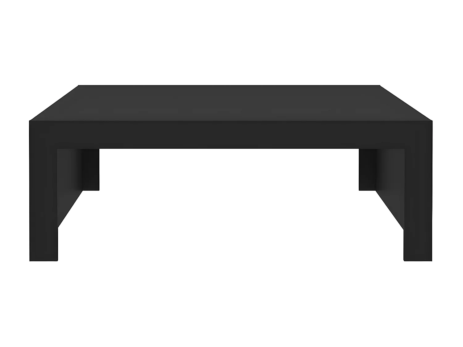 Table basse Noir 100x100x35