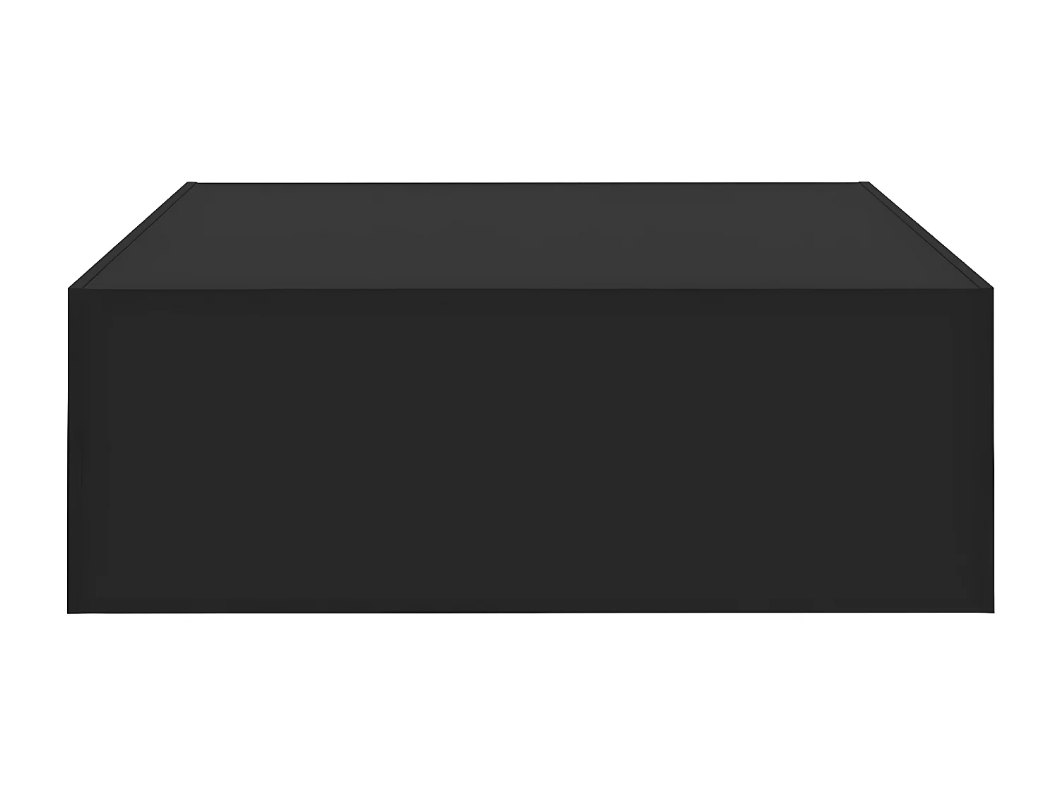 Table basse Noir 100x100x35