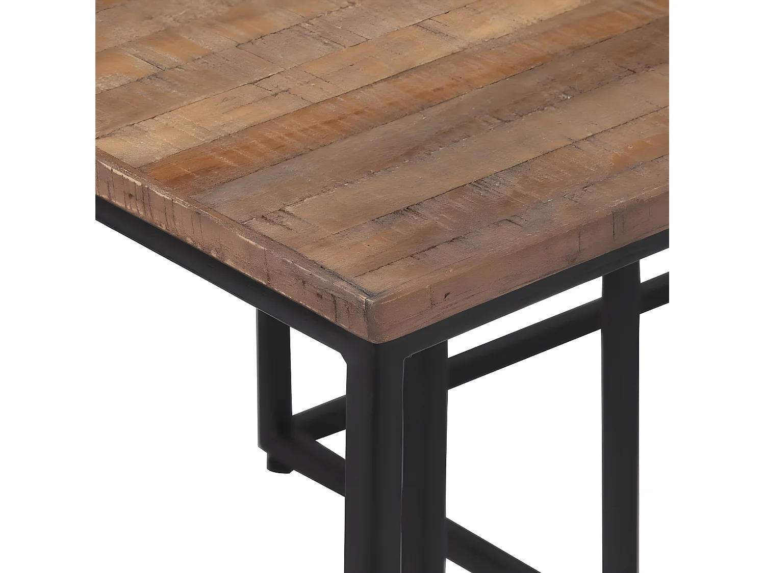 Tables basses gigognes 3 pcs bois massif de teck