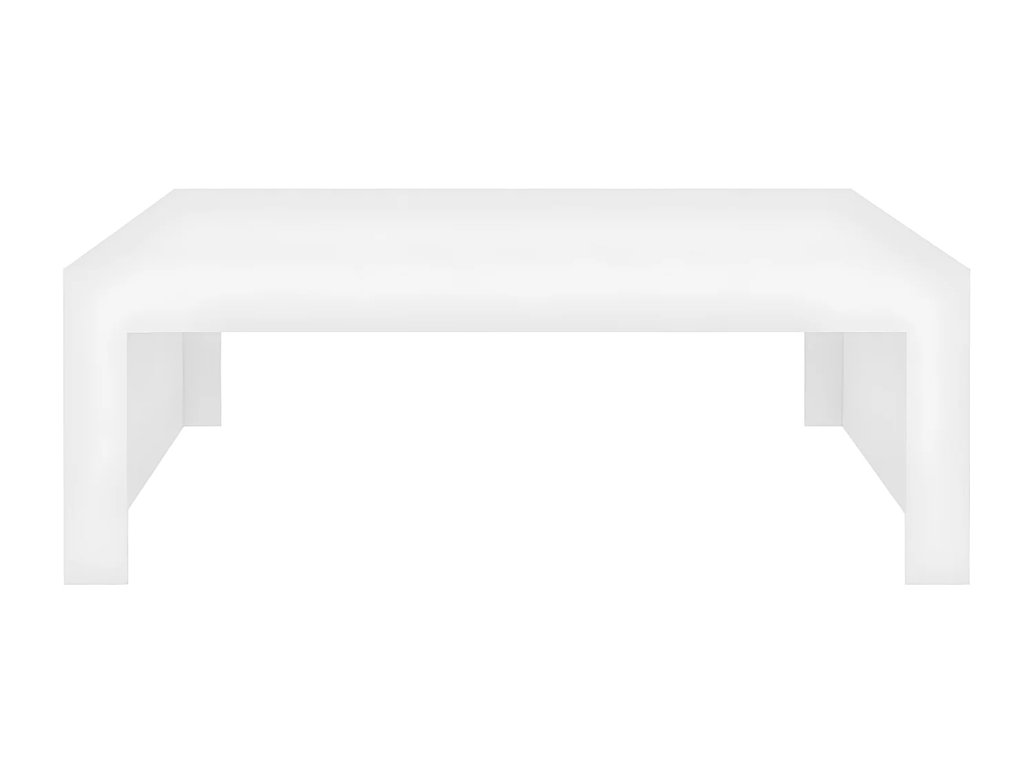 Table basse Blanc 100x100x35 2