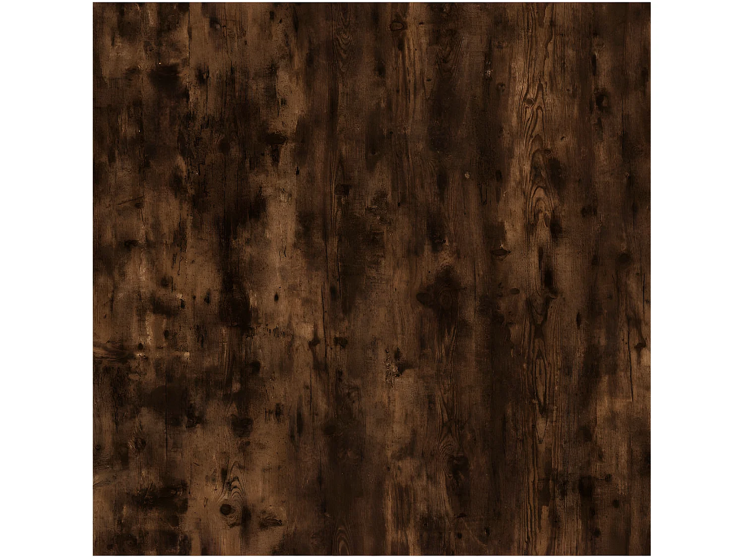 Table basse Chêne fumé 80x50x40 Bois d'ingénierie