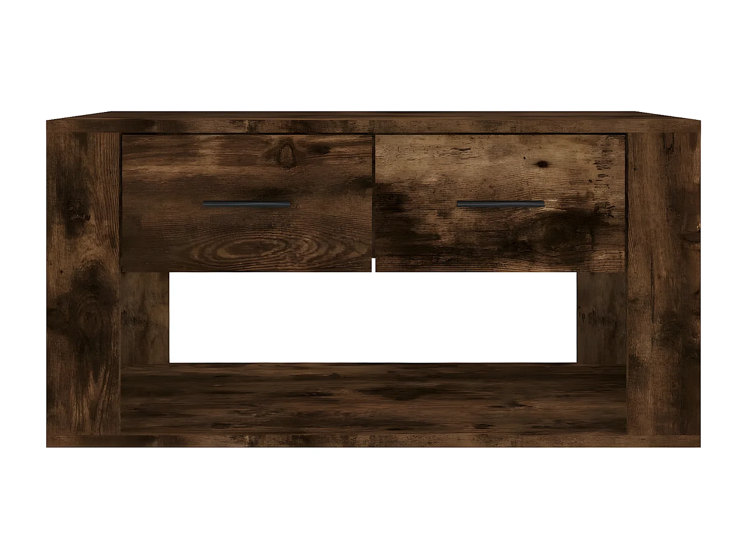 Table basse Chêne fumé 80x50x40 Bois d'ingénierie