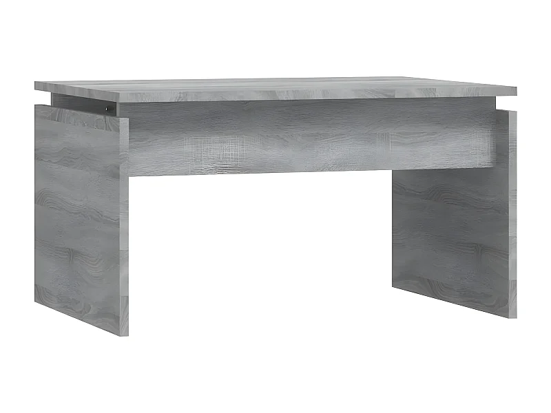 Table basse Sonoma gris 68x50x38 Bois d'ingénierie
