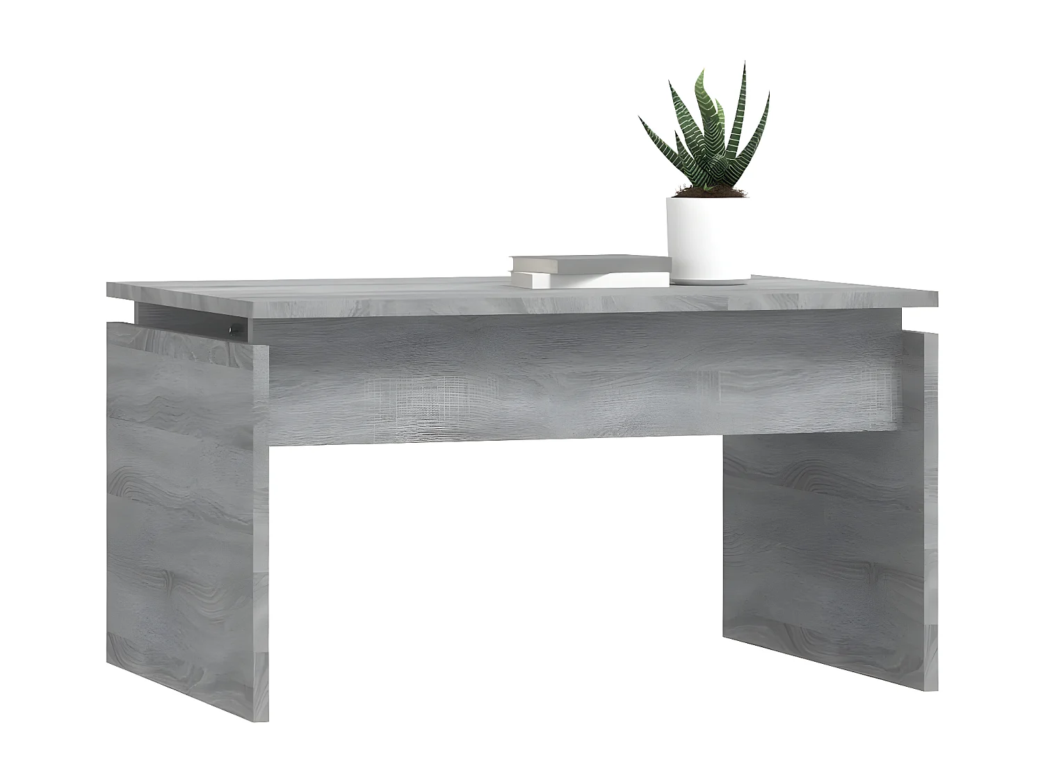 Table basse Sonoma gris 68x50x38 Bois d'ingénierie