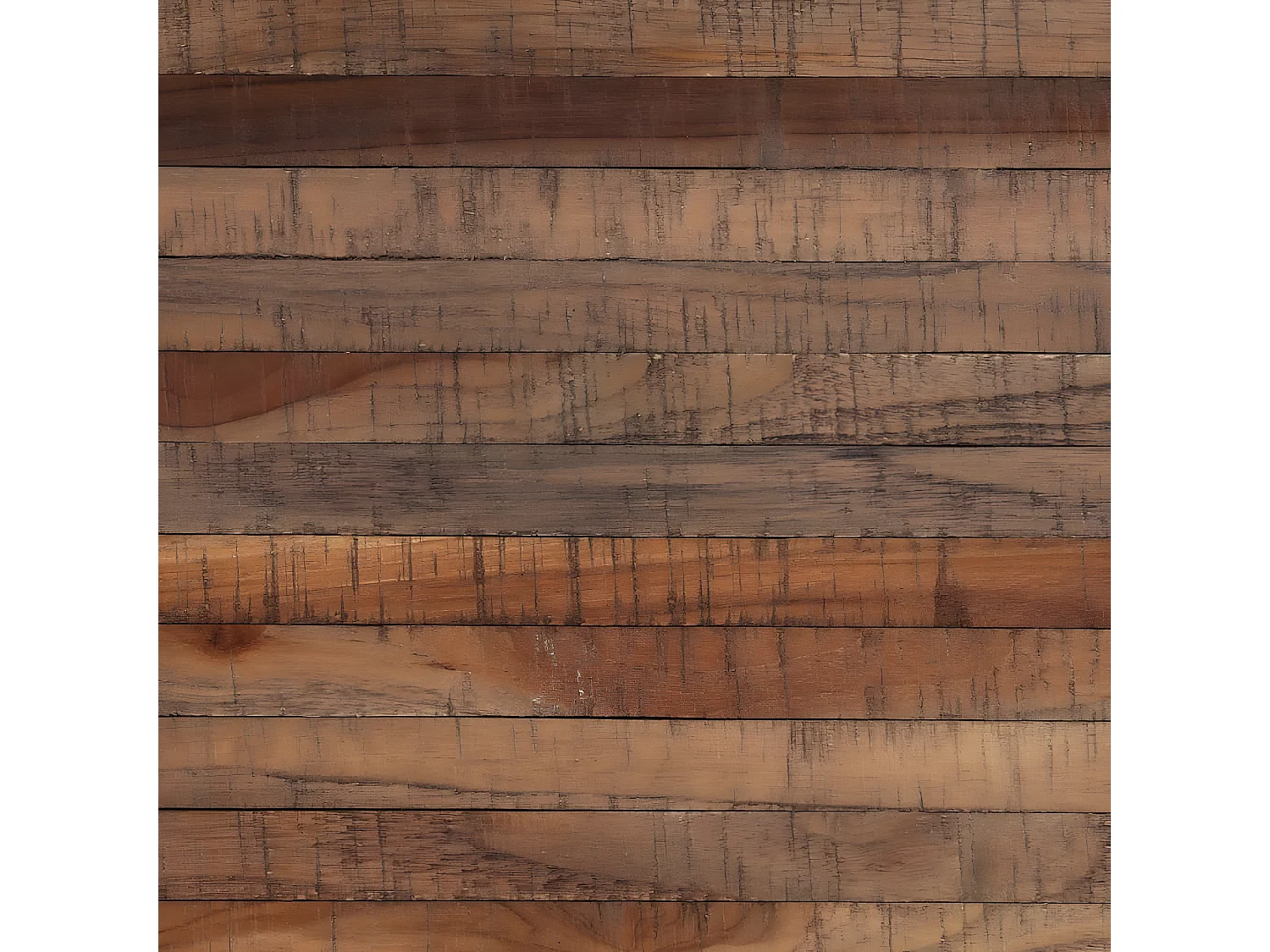 Tables basses gigognes 2 pcs bois massif de teck