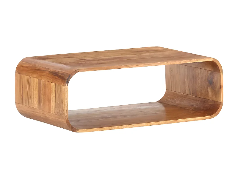 Table basse 90x50x30 Bois d'acacia massif