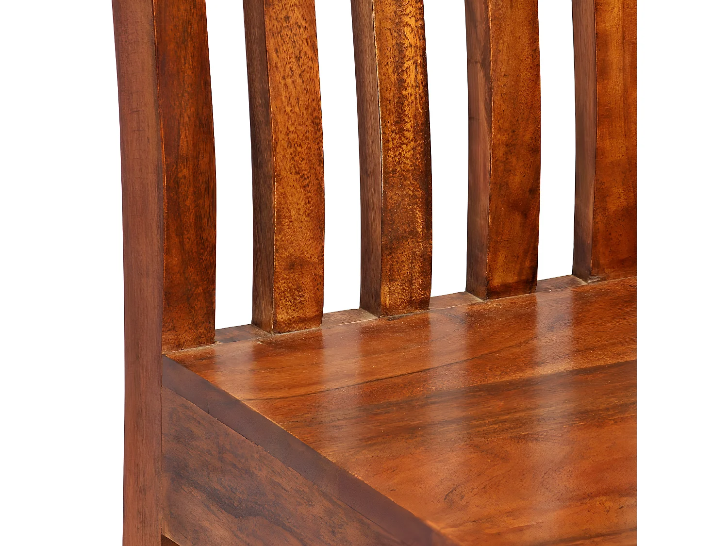 Eetkamerstoelen 2 st modern hout met honingafwerking