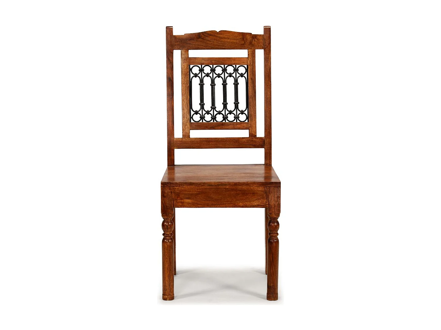 Chaise de salle à manger 6 pcs Bois massif avec finition Sesham