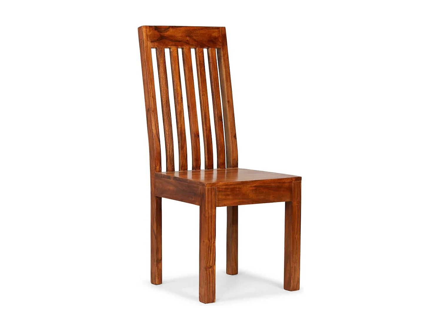 Chaise de salle à manger 6 pcs Bois massif avec finition Sesham 2