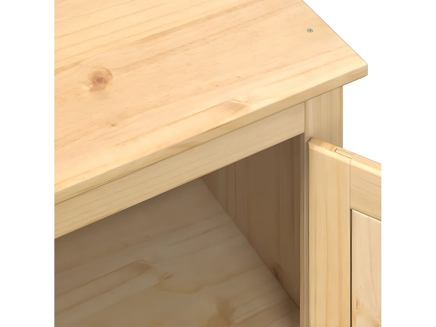 Garde-robe Corona 55x38x170 bois de pin massif