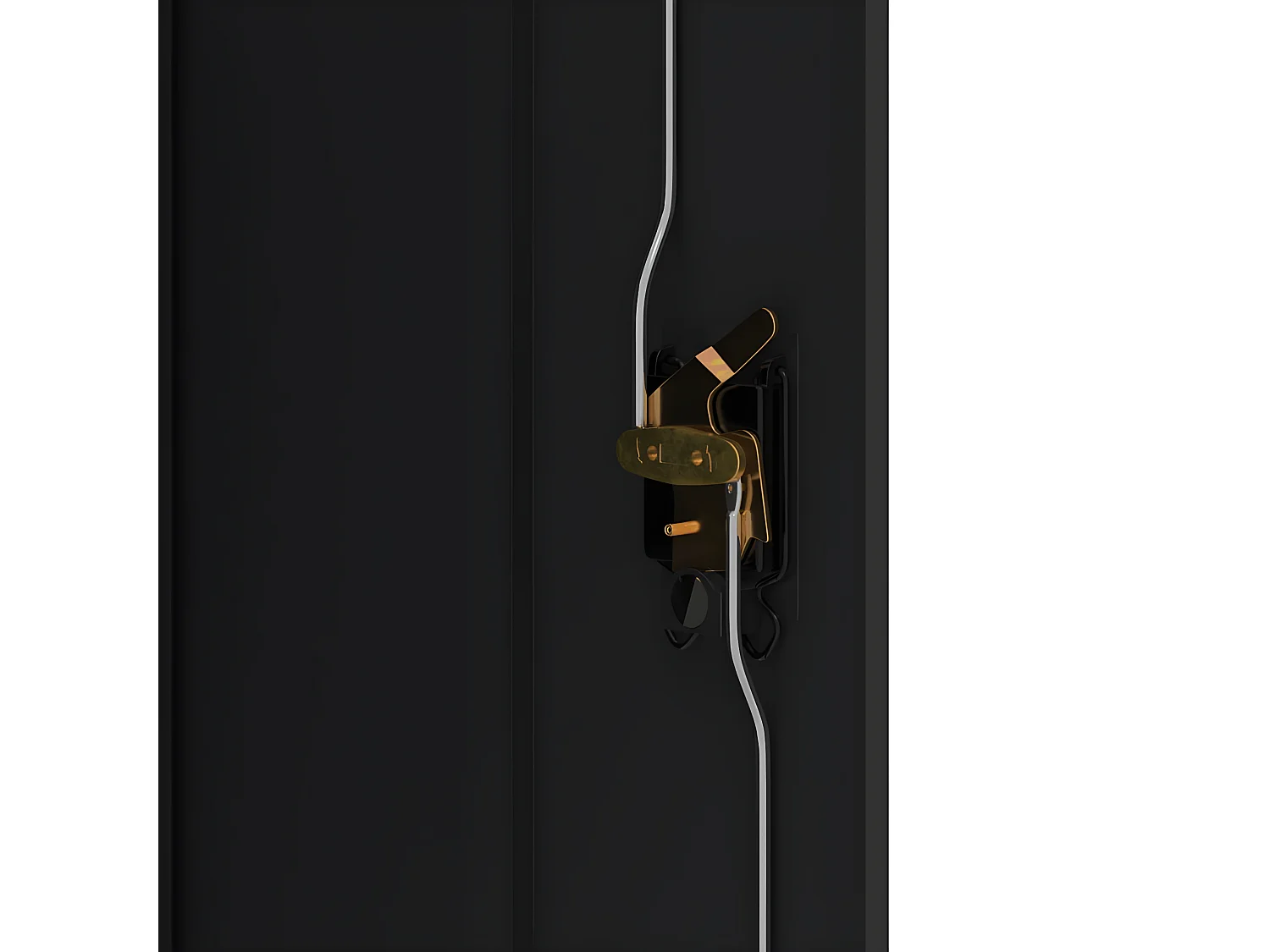 Classeur noir 90x40x70 acier