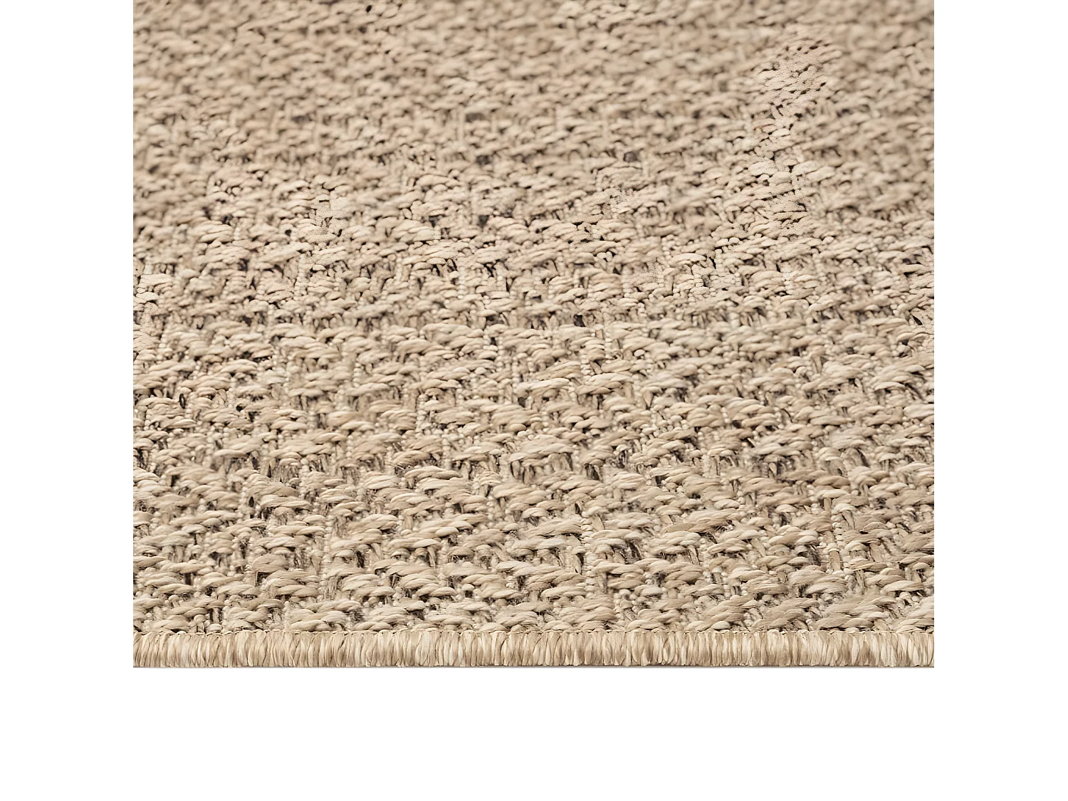 Tapis ZIZUR 240x340 aspect de jute intérieur et extérieur