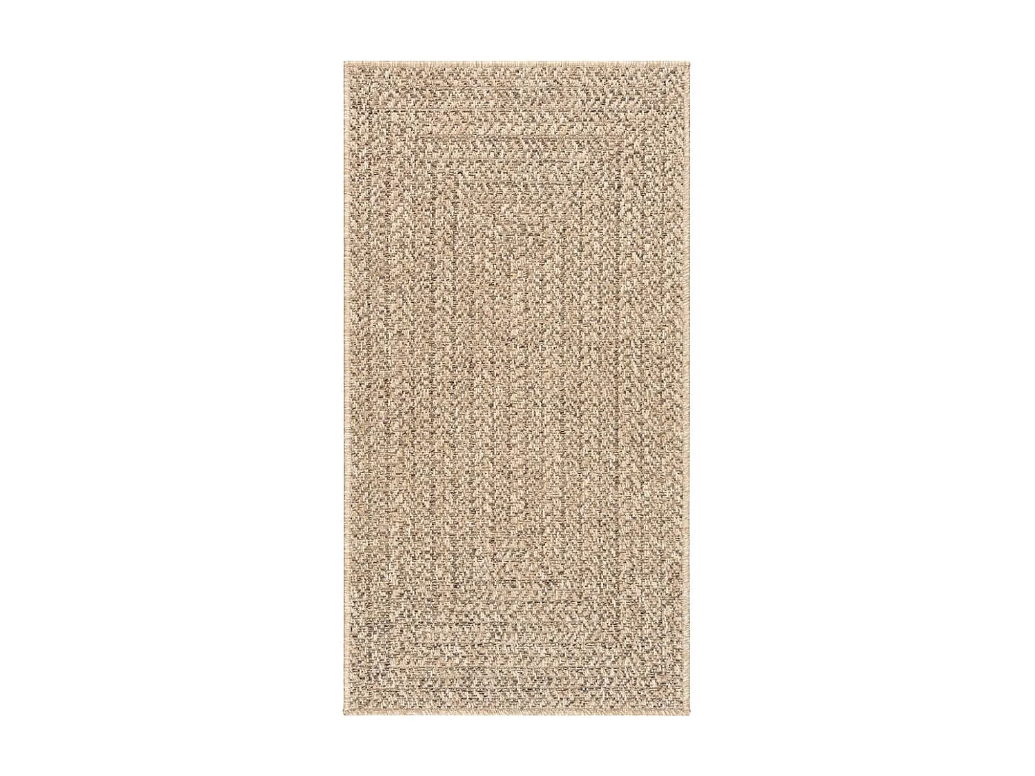 Tapis ZIZUR 60x110 aspect de jute intérieur et extérieur