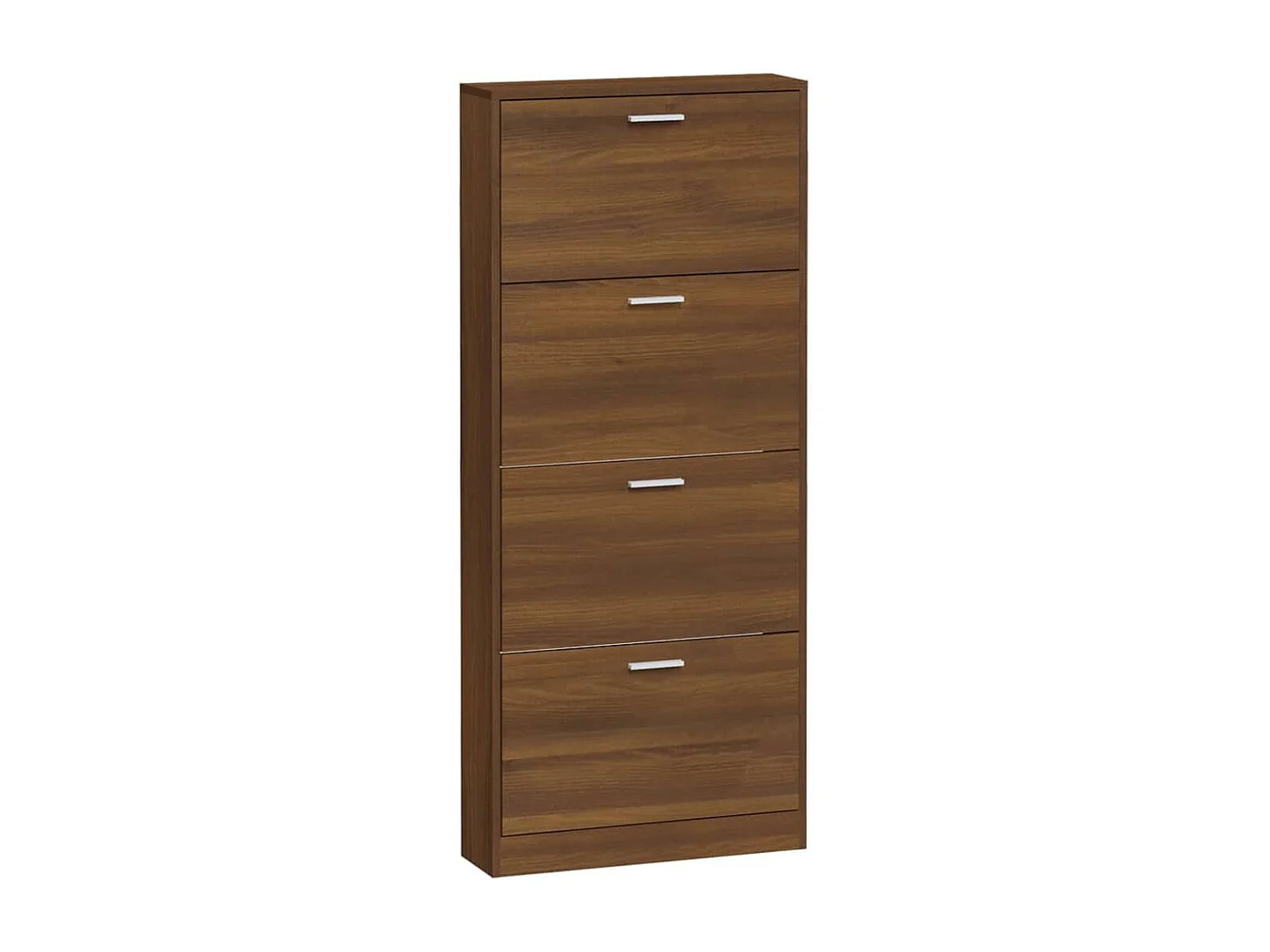 Armoire à chaussures Chêne marron 59x17x150 Bois d'ingénierie